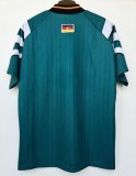 1996 Germany Away White Retro Soccer Jersey