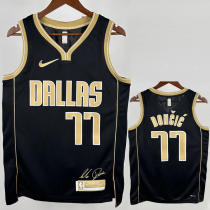 23-24 Dallas Mavericks DONCIC #77 Black Glory Edition Top Quality Hot Pressing NBA Jersey 23-24 Dallas Mavericks DONCIC #77 Black Glory Edition Top Quality Hot Pressing NBA Jersey