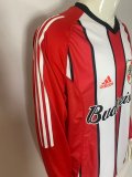 2003-2004 River Plate Away Long Sleeve Retro Soccer Jersey
