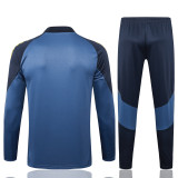 24-25 Boca Juniors High Quality Half Pull Tracksuit