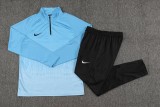 2024 NK Blue Half Pull Tracksuit 
