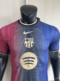25-26 BAR Red Blue Special Edition Player Version Soccer Jersey