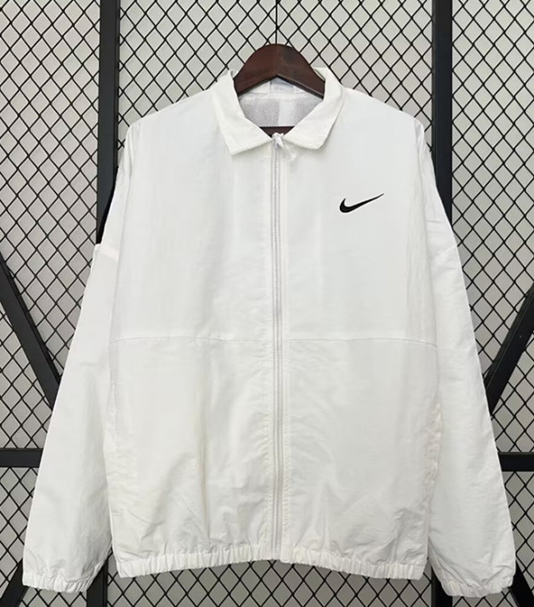 2024 New NK White Windbreaker