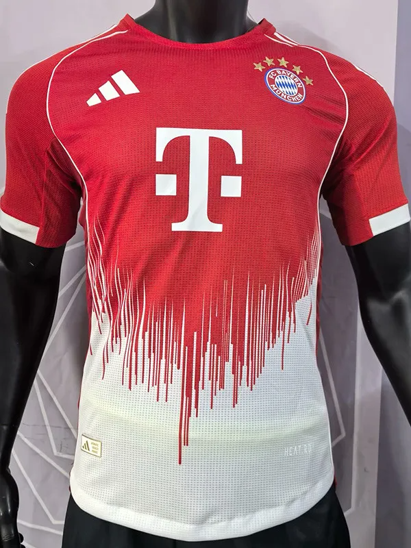 25-26 Bayern Home Player Version Soccer Jersey
