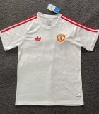25-26 Man Utd White Special Edition Fans Soccer Jersey