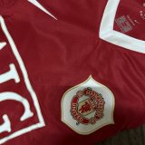 2005-2006 Man Utd Home Long sleeves Retro Soccer Jersey