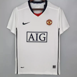 2008-2009 Man Utd Away Retro Soccer Jersey