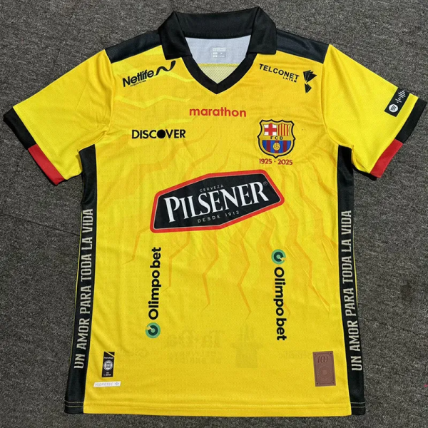 2025 BAR Yellow Special Edition Fans Training Shirts