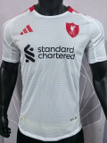 25-26 LIV White Special Edition Player Version Soccer Jersey