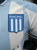 25-26 Racing Club Home Player Version Soccer Jersey