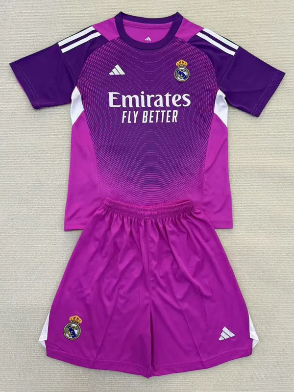 25-26 RMA Purple GoalKeeper Adult Suit