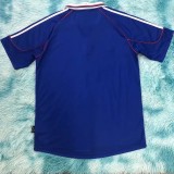 2000-2001 Lyon Away Blue Retro Soccer Jersey