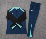 2024 NK Blue Half Pull Tracksuit 