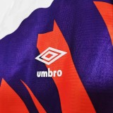 1991-1993 Scotland White Retro Soccer Jersey