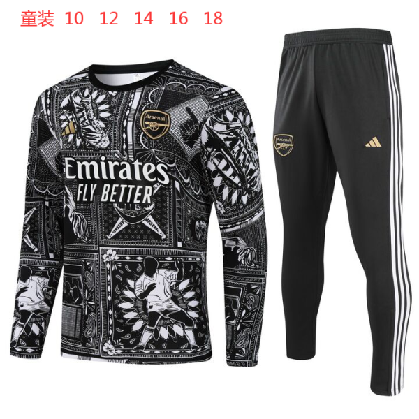 24-25 ARS High Quality Kids Half Pull Tracksuit