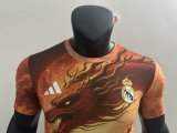 25-26 RMA Orange Special Edition Player Version Soccer Jersey