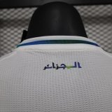 24-25 Algeria White Special Edition Player Version Soccer Jersey