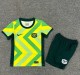 25-26 Australia Home Kids Soccer Jersey