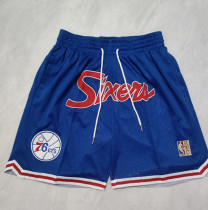2024 76ERS Embroidery Top Quality NBA Pants 2024 76ERS Embroidery Top Quality NBA Pants