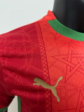 25-26 Morocco Home Player Version Soccer Jersey