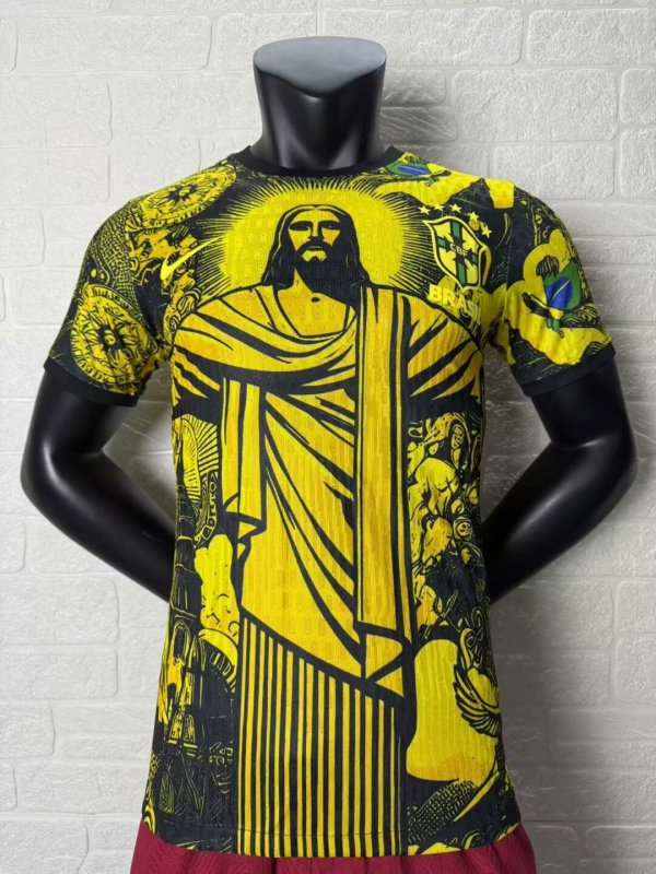 25-26 Brazil  Special Edition Player Version Soccer Jersey
