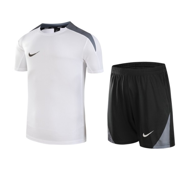 2024 NK White Training Short Suit