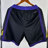 23-24 LAKERS Black City Edition Top Quality NBA Pants