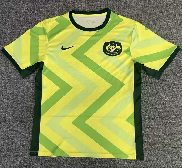 25-26 Australia Home Fans Soccer Jersey