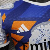 25-26 RMA Special Edition Blue White Player Version Training Shirts