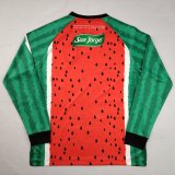 25-26 Palestine Third Long sleeves Fans Soccer Jersey