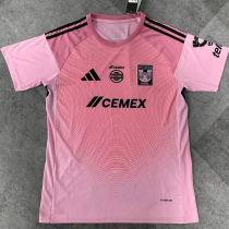 25-26 Tigres UANL Pink Goalkeeper Soccer Jersey 25-26 Tigres UANL Pink Goalkeeper Soccer Jersey