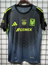 25-26 Tigres UANL Grey Black Goalkeeper Soccer Jersey 25-26 Tigres UANL Grey Black Goalkeeper Soccer Jersey