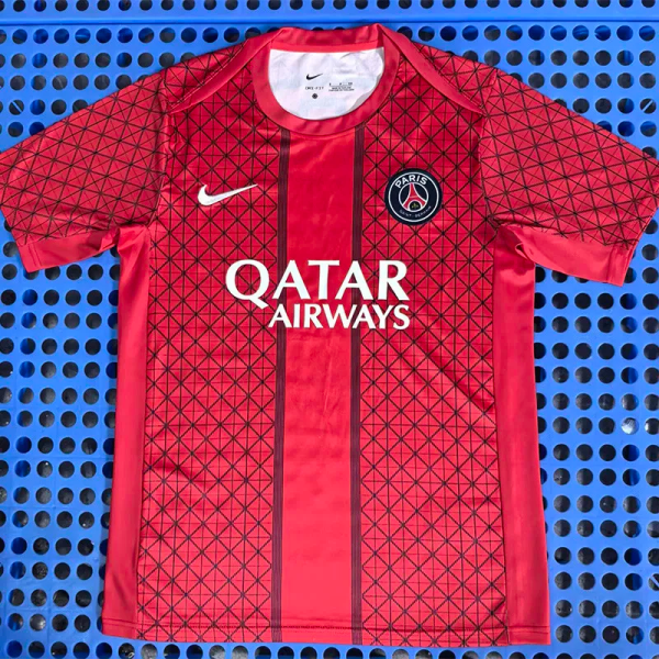 25-26 PSG Red Training shirts