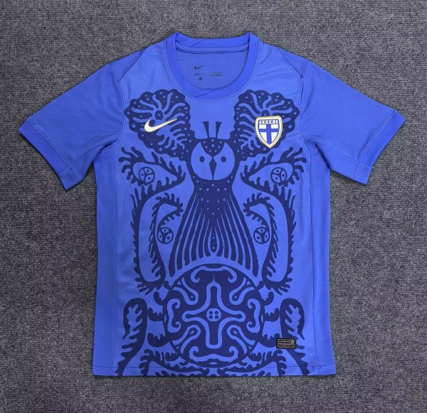 25-26 Finland Away Fans Soccer Jersey