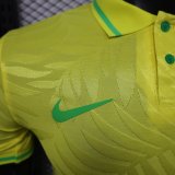 25-26 Brazil Yellow Special Edition Player Version Soccer Jersey