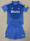 25-26 Newcastle Blue Goalkeeper Kids Soccer Jersey