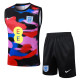 25-26 England High Quality Tank Top And Shorts Suit