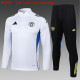25-26 Man Utd High Quality Kids Half Pull Tracksuit