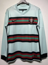 2020-2021 Portugal Away Long Sleeve Retro Soccer Jersey(长袖) 2020-2021 Portugal Away Long Sleeve Retro Soccer Jersey(长袖)