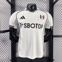 25-26 Fulham Home Player Version Soccer Jersey 1:1 Thai Quality