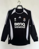 2006-2007 RMA Home Long Sleeve Retro Soccer Jersey