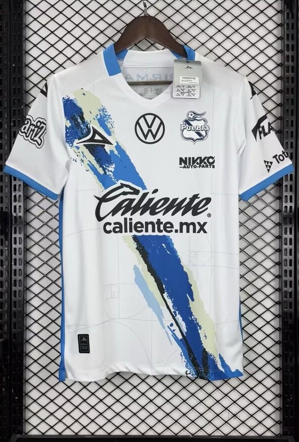 25-26 Puebla Home Fans Soccer Jersey 1:1 Thai Quality