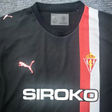 25-26 Gijon Away Fans Soccer Jersey 1:1 Thai Quality