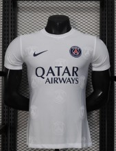 25-26 PSG White Special Edition Player Version Soccer Jersey 1:1 Thai Quality