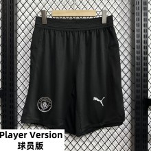 25-26 Man City Away Player Version Shorts Pants (High Quality)(球员短裤)