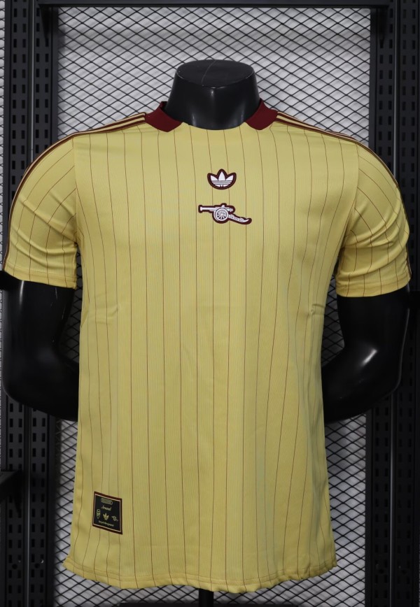 25-26 ARS Yellow Casual Special Edition Player Version Soccer Jersey 1:1 Thai Quality
