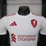 25-26 LIV White Special Edition Player Version Soccer Jersey