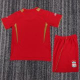 2005-2006 LIV Home Retro Kids Soccer Jersey