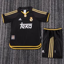 1999-2001 RMA Away Retro Kids Soccer Jersey