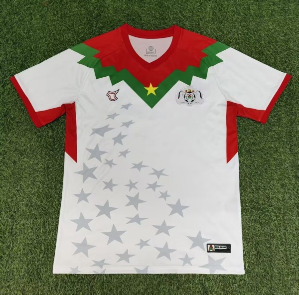 25-26 Burkina Faso Away Fans Soccer Jersey